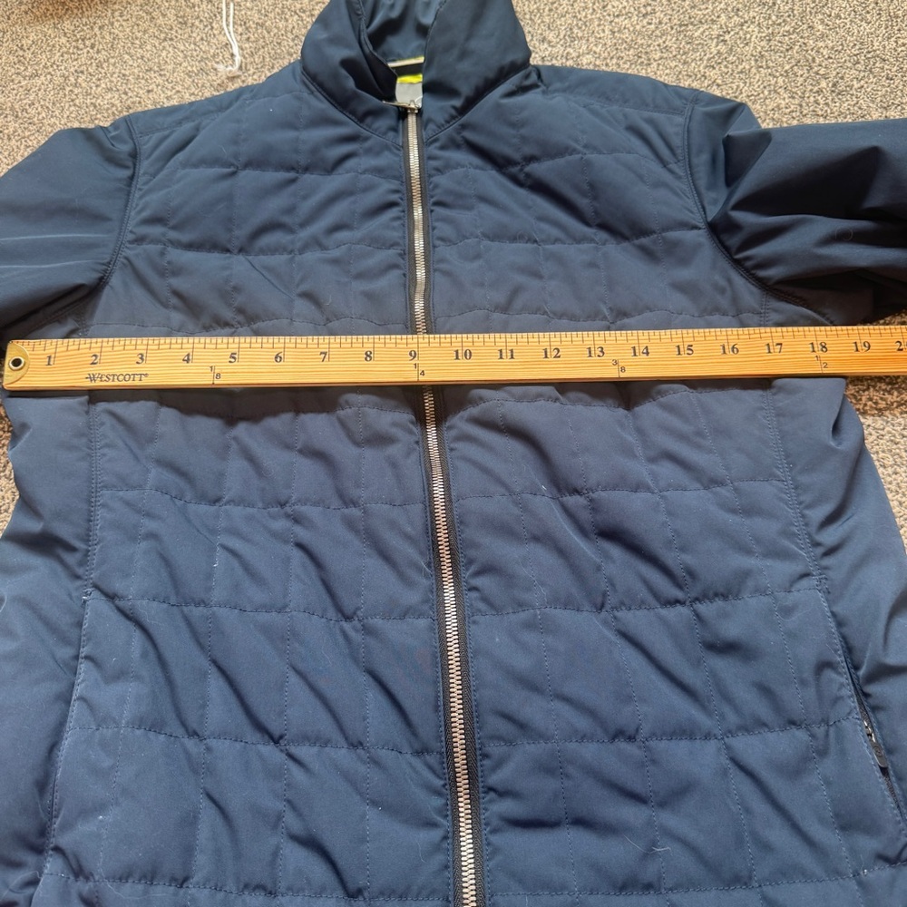 Aether Alta Quilted Jacket Discovery Navy Size Small/4 - Picture 11 of 13